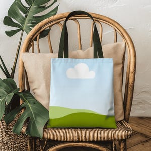 AOP Tote Bag Mockup 11 AOP Tote Canva Mockup AOP Natural Cotton Canvas Boho Tote Bag Mockup  Aop Bag Mock Up Drag&Drop