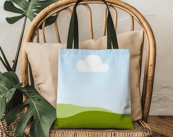 AOP Tote Bag Mockup 11 AOP Tote Canva Mockup AOP Natural Cotton Canvas Boho Tote Bag Mockup  Aop Bag Mock Up Drag&Drop