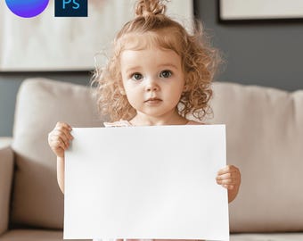 Coloring Page Mockup for Canva and Photoshop, Color Page Mockups, Activity Pages Mockup, Drawing Page Mockup