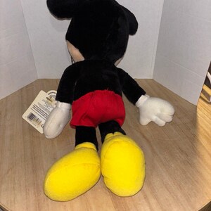 Vintage 1990-tals Musse Pigg Applåder plysch 30 cm Klassisk Musse Pigg bild 8