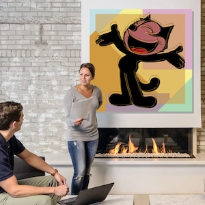 Felix The Cat -  Pop Art print