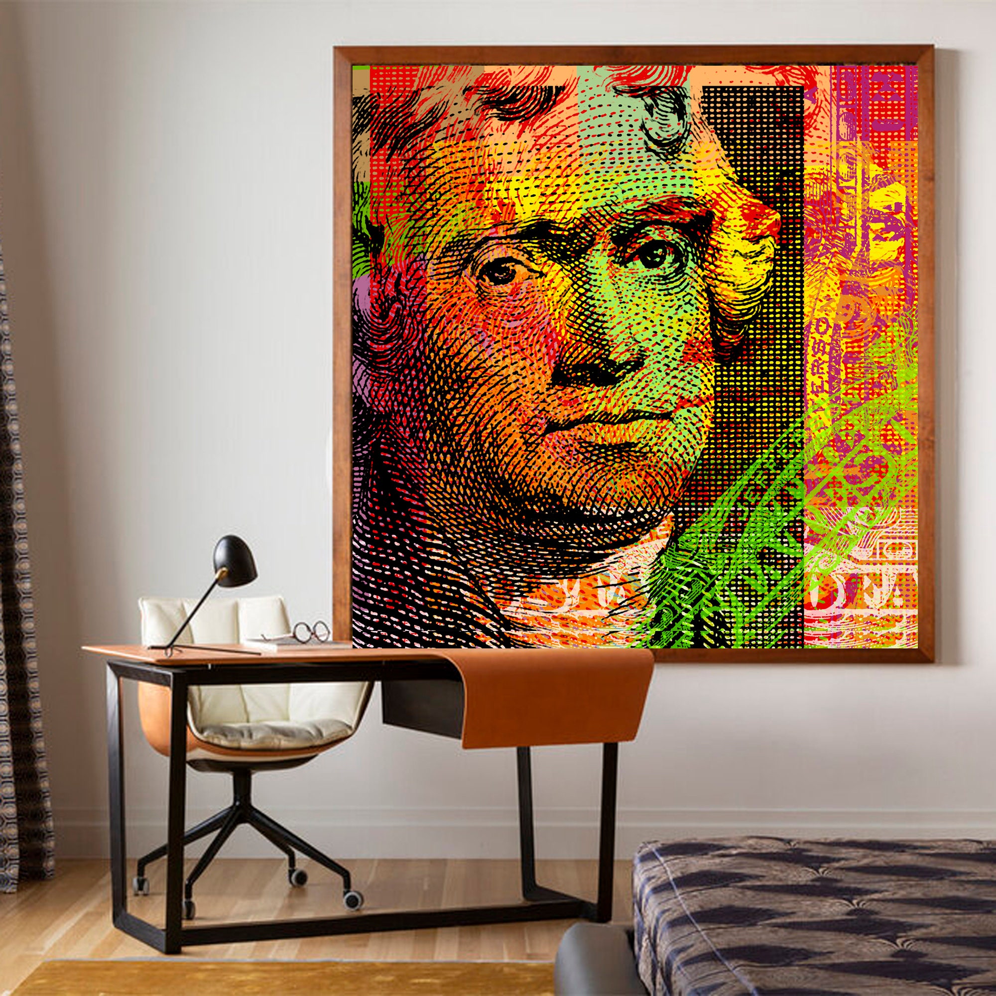 Thomas Jefferson Pop Art Warhol style giclee print