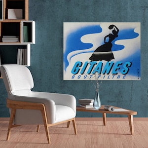 Gitanes cigarettes - Pop art giclee print