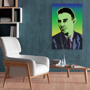 Robert Oppenheimer Pop Art Warhol style giclee print