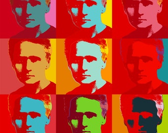 Marie Curie Warhol style giclee print