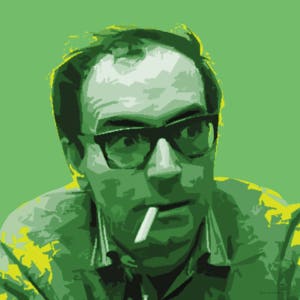 Jean luc Godard Pop Art Warhol-stijl print afbeelding 2