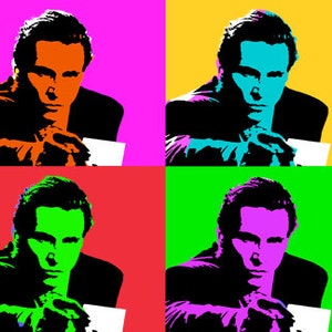 Custom Pop art Print Warhol style Rolled or Stretched canvas image 4