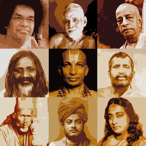 Gurus from india - set 1