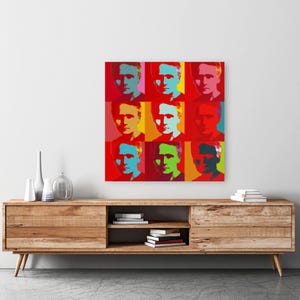 Marie Curie Warhol style giclee print