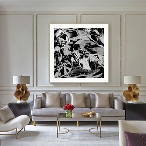 Shoes Black and White collage Pop Art Warhol Style Print image 4