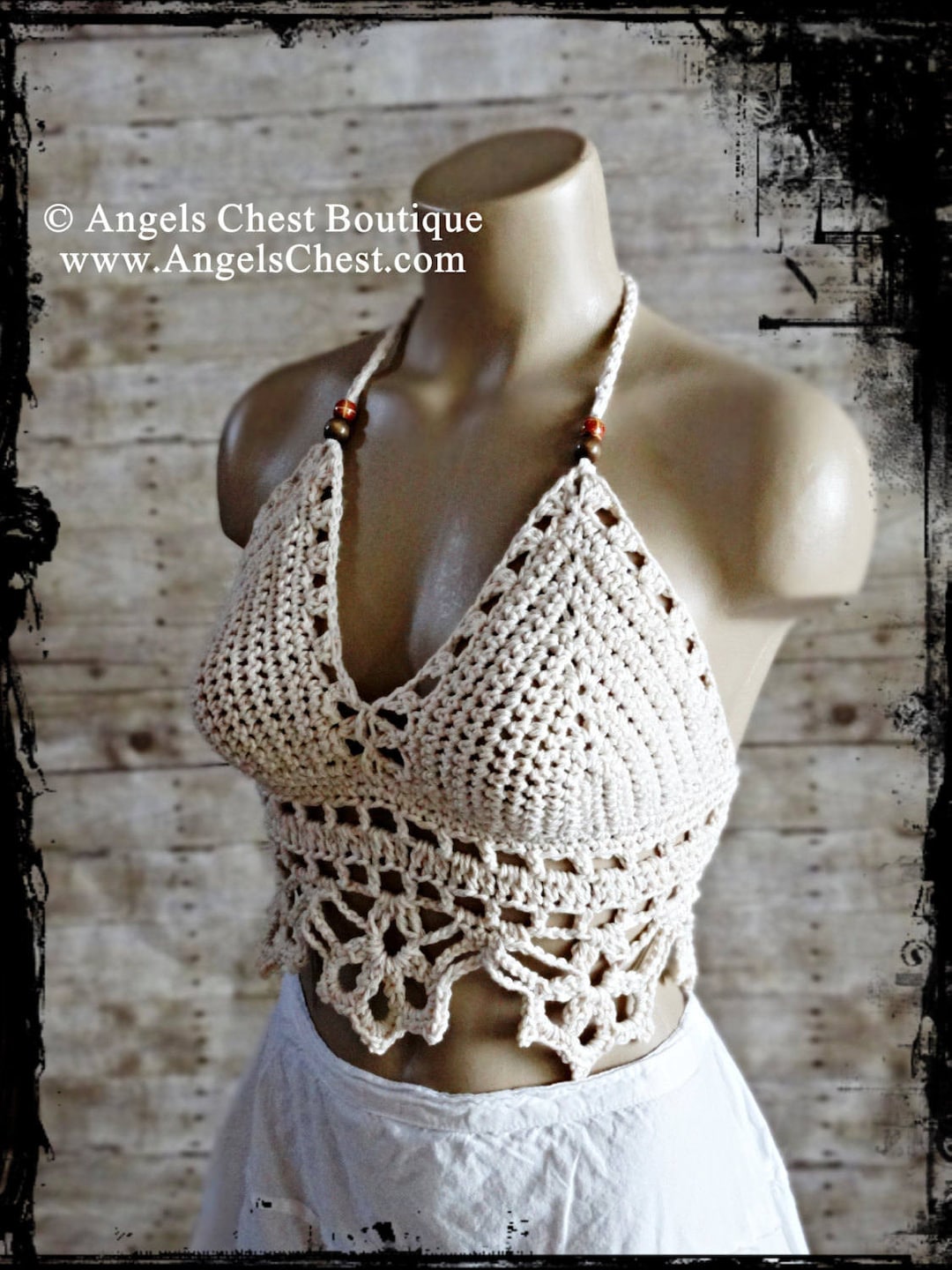 新品タグ付★leinwande Holiday Crochet Crop Top leinwande（ラインヴァンド）の「Holiday Crochet Crop Top