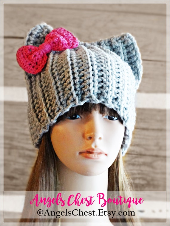 Pussycat Hat Pattern Crochet Pattern 
