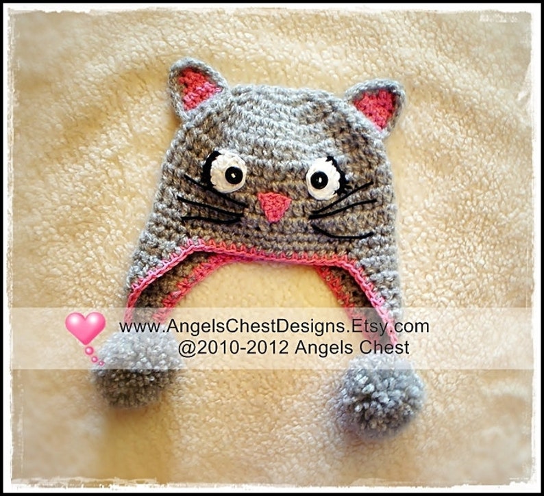 Get Crochet Cat Hat Tutorial Photos