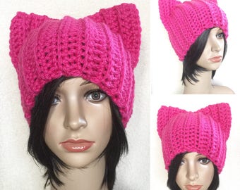 帽子 LOOP YARN SHAGGY CAT EAR KNIT CAP PINK il_1080xN.2617936061_mg6z.jpg
