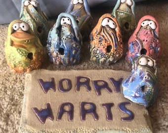 Worry Wart (Stone) Handmade Stoneware