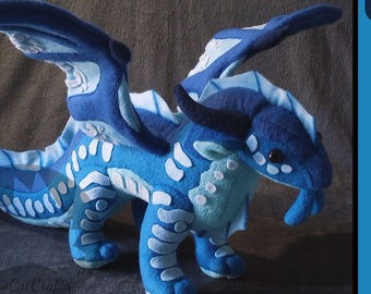 シードラゴンのぬいぐるみパターン - CrowCatCrafts