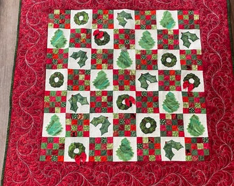 Christmas Appliqué Quilt