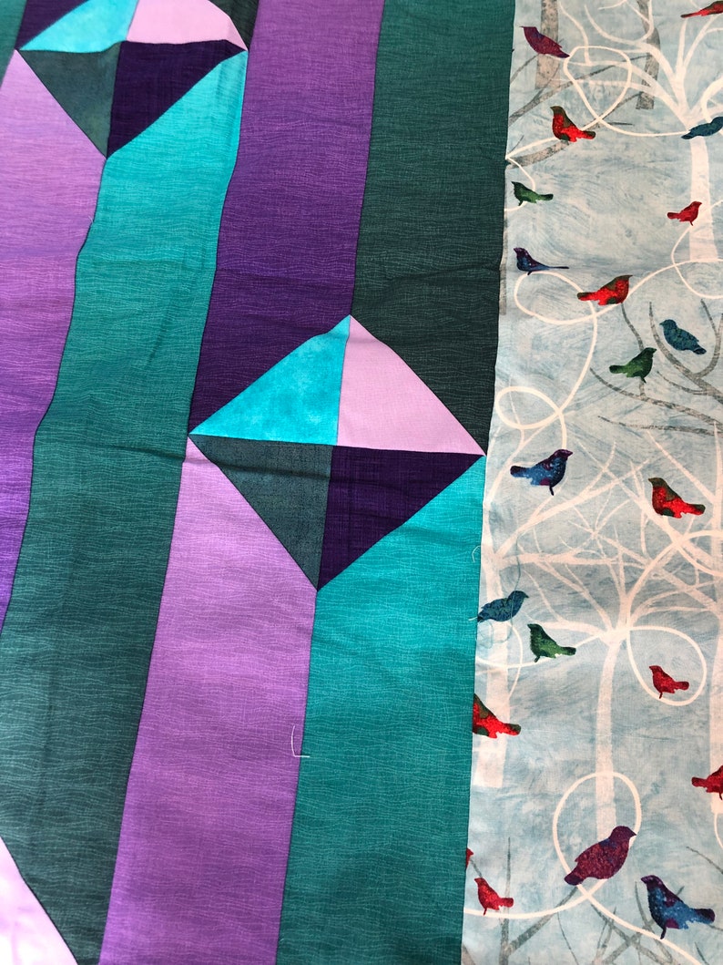 Gentlemens Agreement in Birds Quilt Top - Etsy Canada