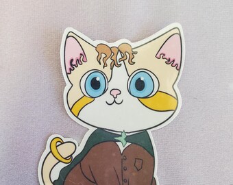 Kitty-sticker van Frodo