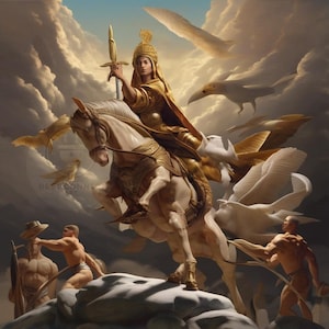 Fantasy Art Print - Surreal Wall Decor, Mythical Creature Artwork, Dreamlike Digital Painting, Enchanted Poster