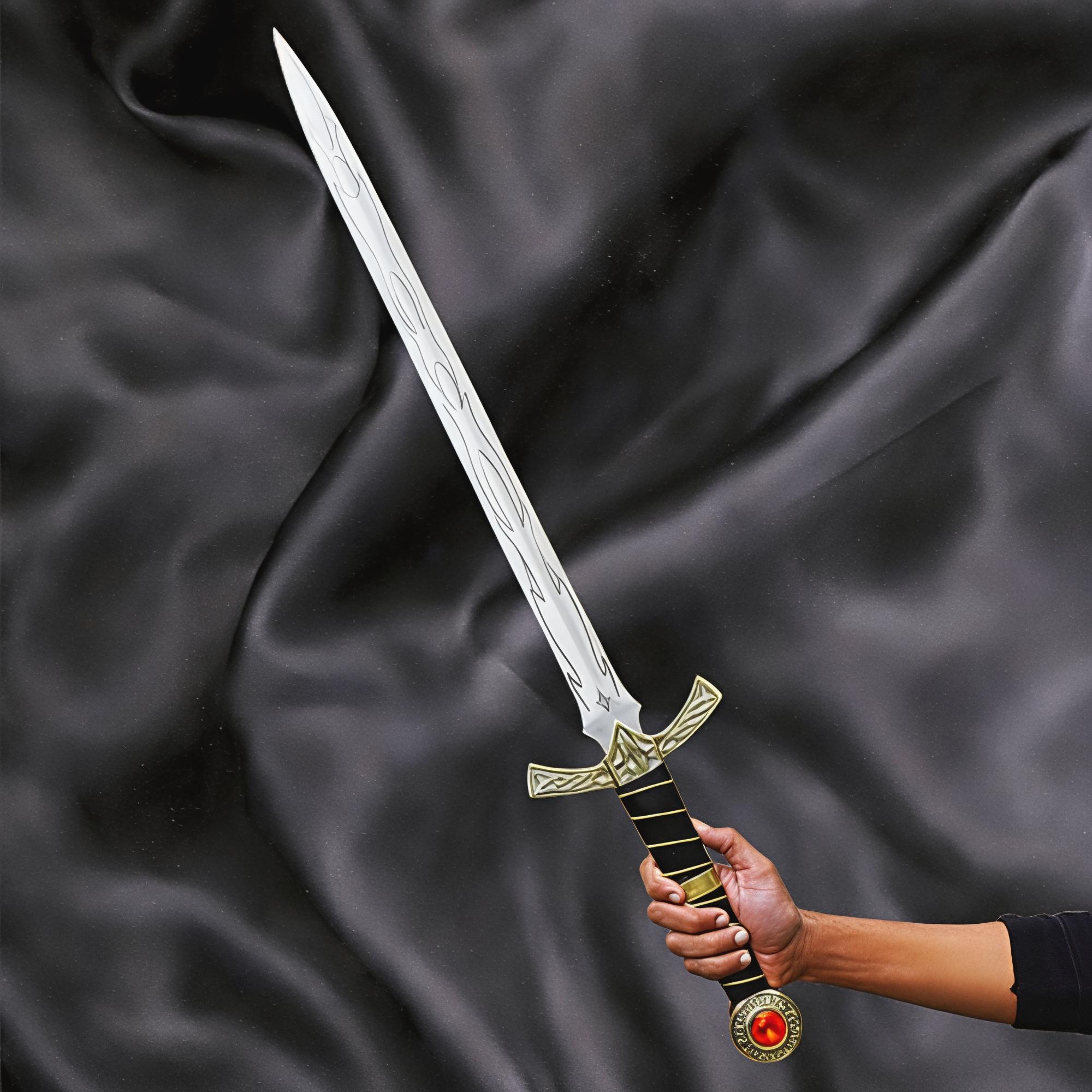 Hand Forged Stainless Steel Goldryn Sword Throne of Glass Athril Video ...