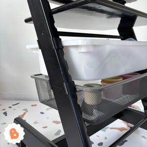 IKEA Trofast Adapter voor Tripp Trapp – 3D Geprint ABS, Extra Resistant, Meerdere Kleuren, Trofas Mesh opbergdoos adapter