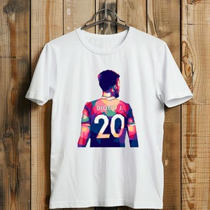 Diogo Jota Liverpool T-Shirt – White Shirt | LFC Fan Gift | Premier League Football Shirt | Anfield Merch | Top Memorial Diago