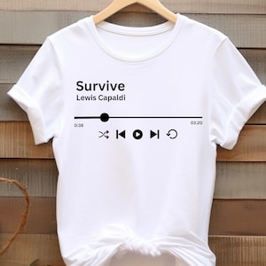 Lyrical Music Playing Lewis Capaldi 2025 Tour T-Shirt  – Unisex Concert Stuff Tee, Tour Merch, Band Shirt, Gift, Scottish Shirt, Custom
