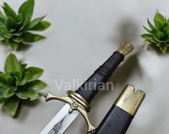 The Wheel of Time inspired Heron Mark Sword Dragon Reborn Claimed The Sword Callandor A Legendary Blade for True Fans Must-Have Collectors.