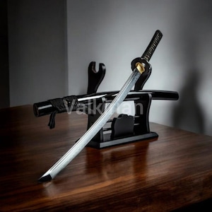 Handmade Samurai Katana: D2 Steel, Full Tang, Cosplay Gift
