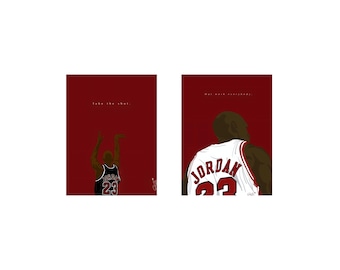 Michael Jordan Posters (2 Pack)