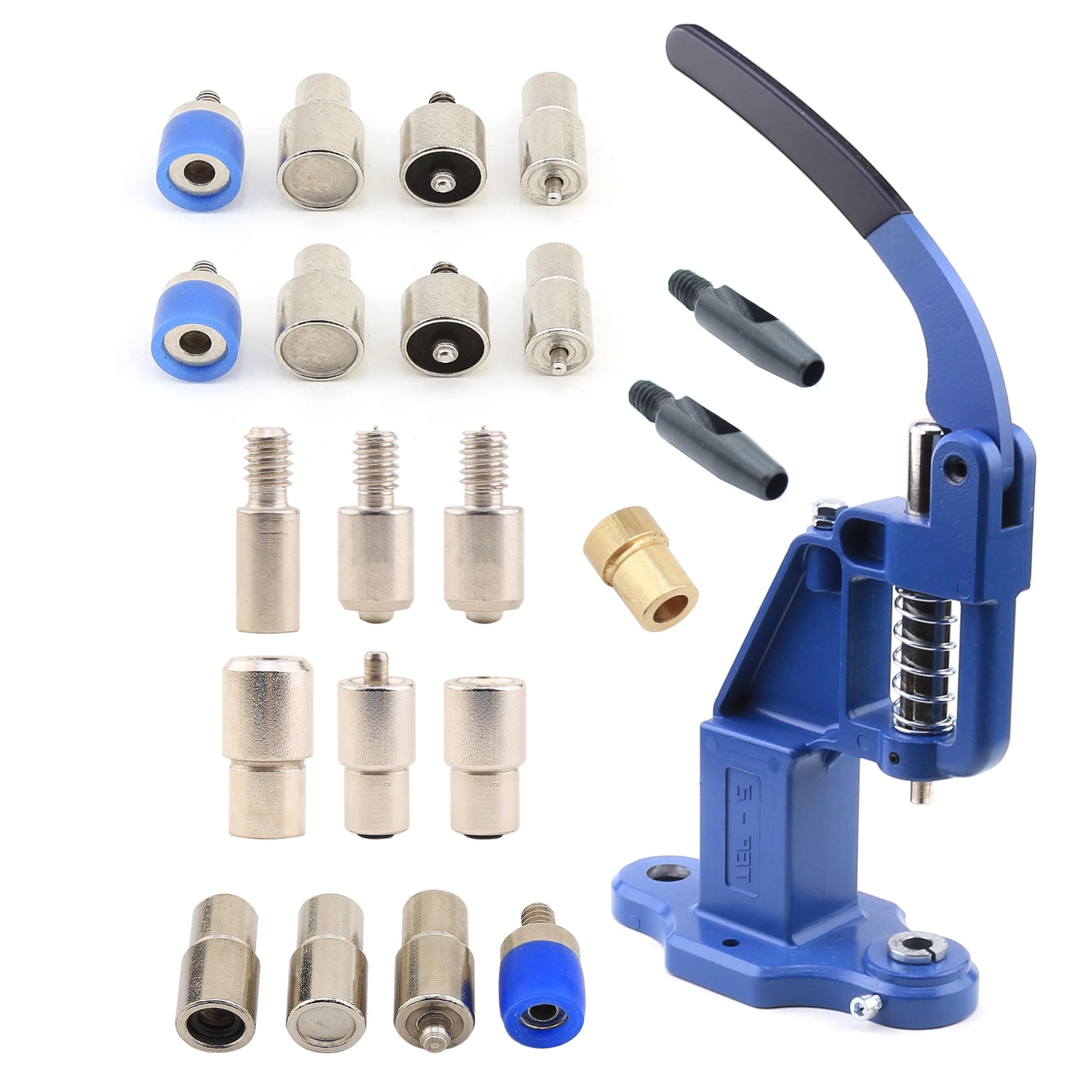 Tep2 Hand Press Machine Kit and Dies - Snap Button Press, Grommet ...