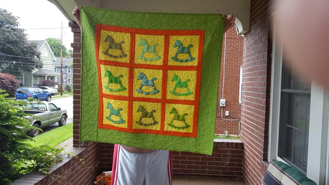 Hobby Horse Quilt Custom Order Only Etsy