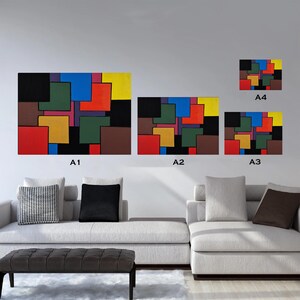 Poster Bovell Colours Classico Poster su carta semi-lucida della Sig.ra Helena