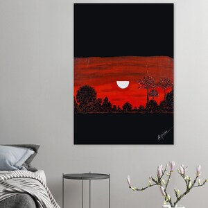 Poster Dusk Time Classico Poster su carta semi-lucida della Sig.ra Helena