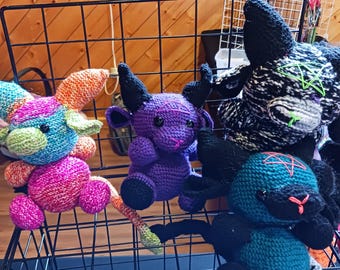 Small Baphomet crochet pattern