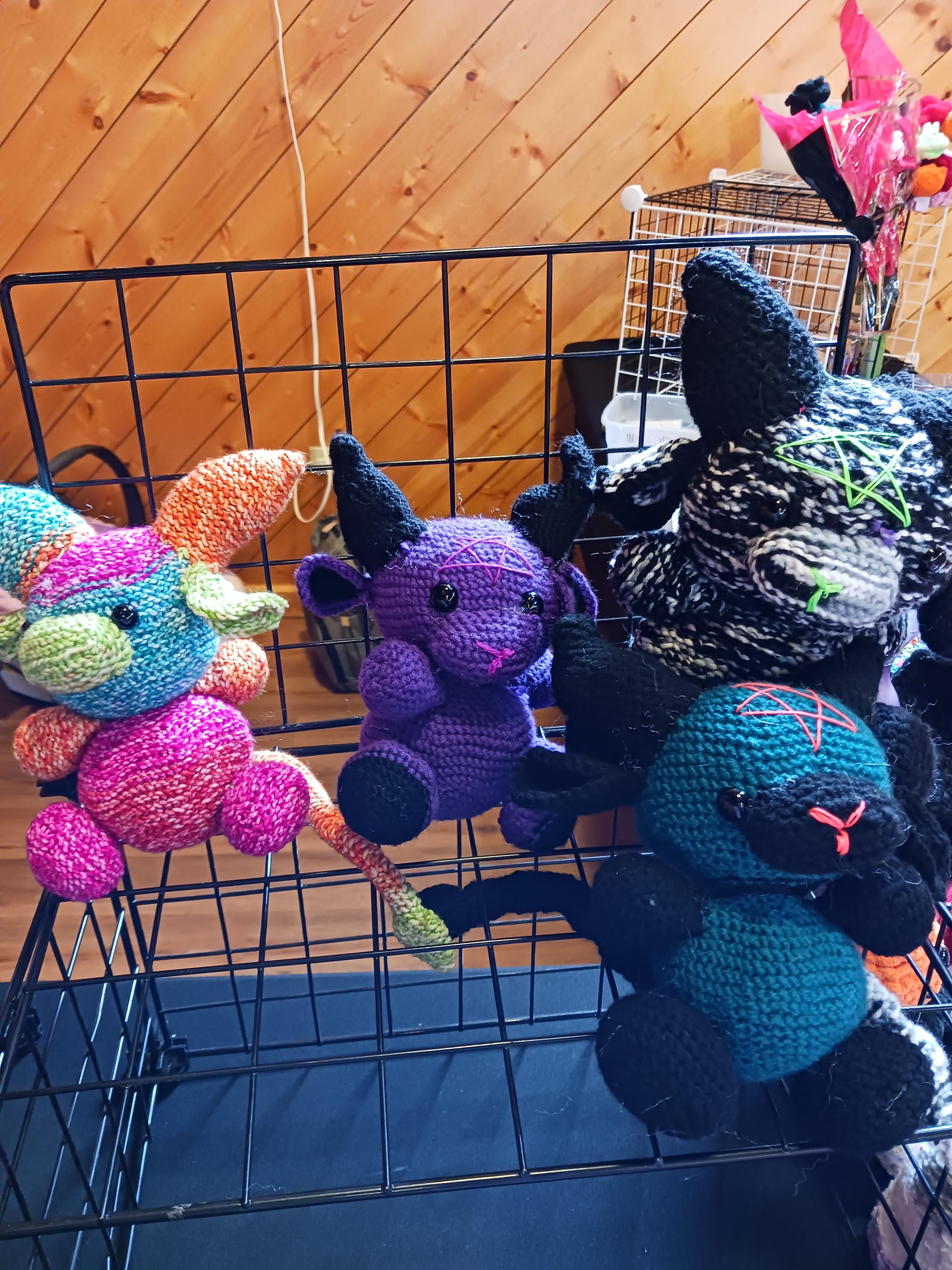 30 Baphomet Crochet Patterns for Cute, Creepy Amigurumi Fans 15 Small Baphomet Mini Pattern