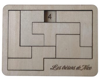 Holz-Dauerpuzzle – Tag