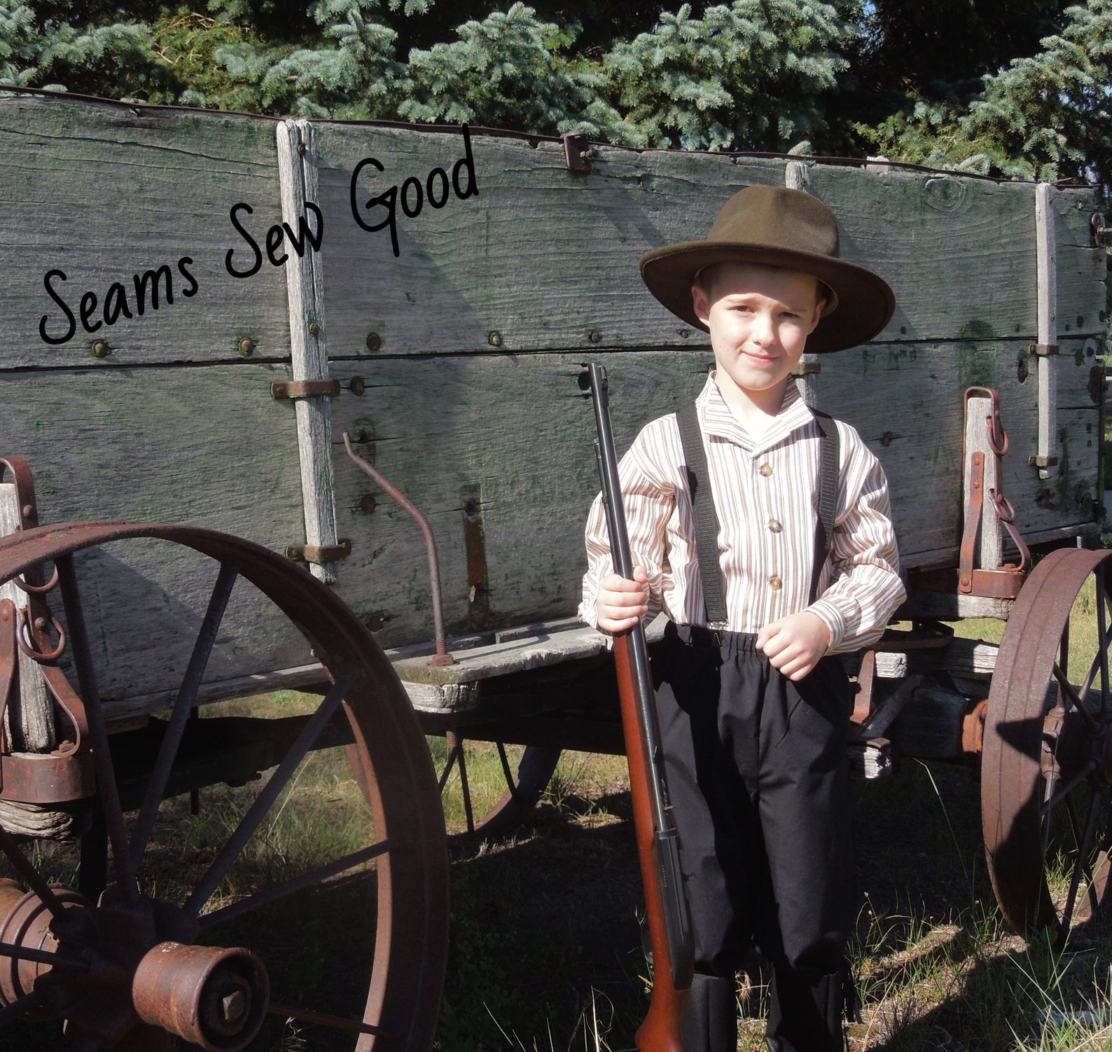 Male Pioneer CostumeBoy Pioneer Curriculum Days CostumeBoy Etsy