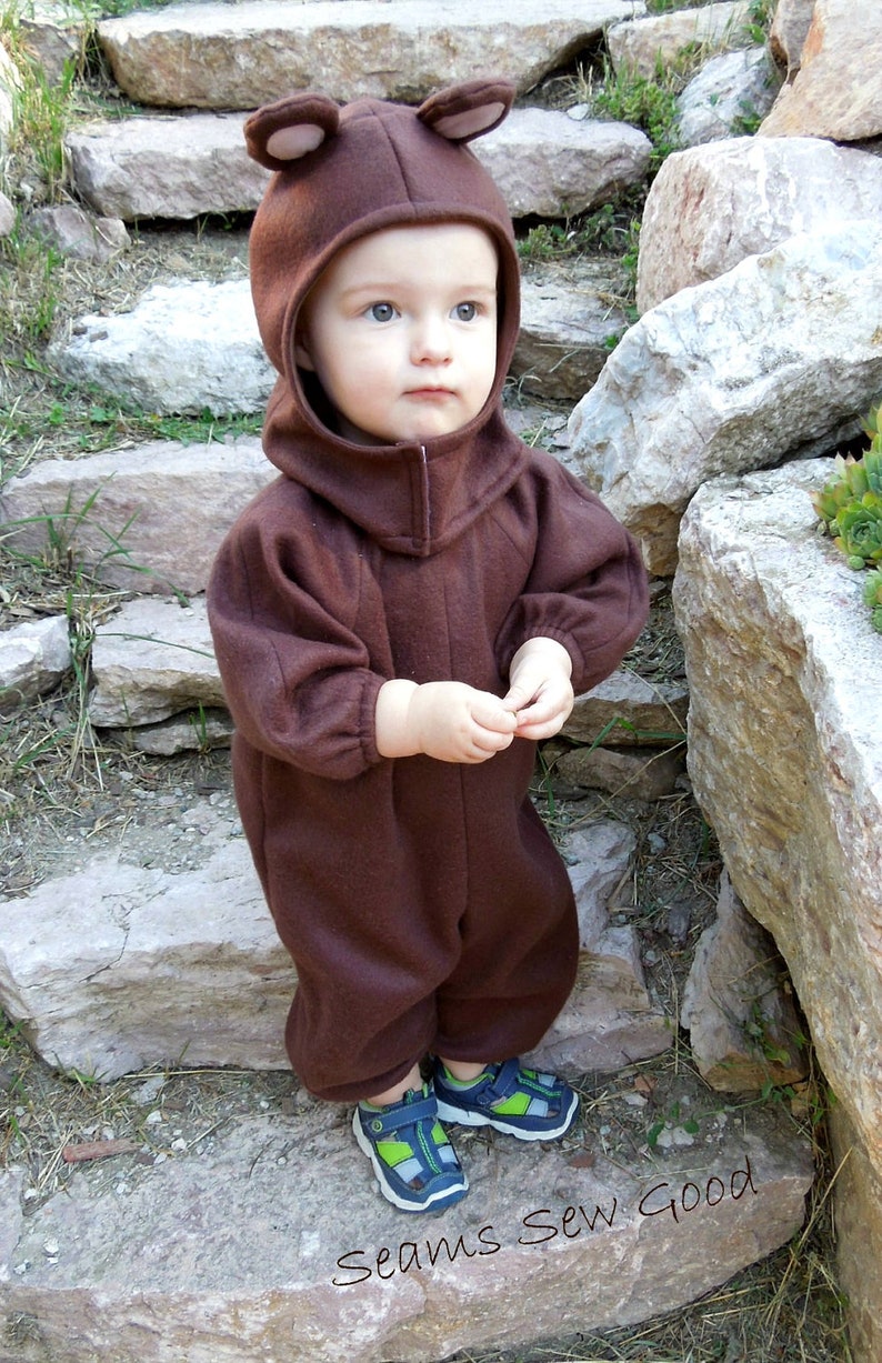 Bear Costumeinfant Bear Costumetoddler Bear Costumechild Etsy