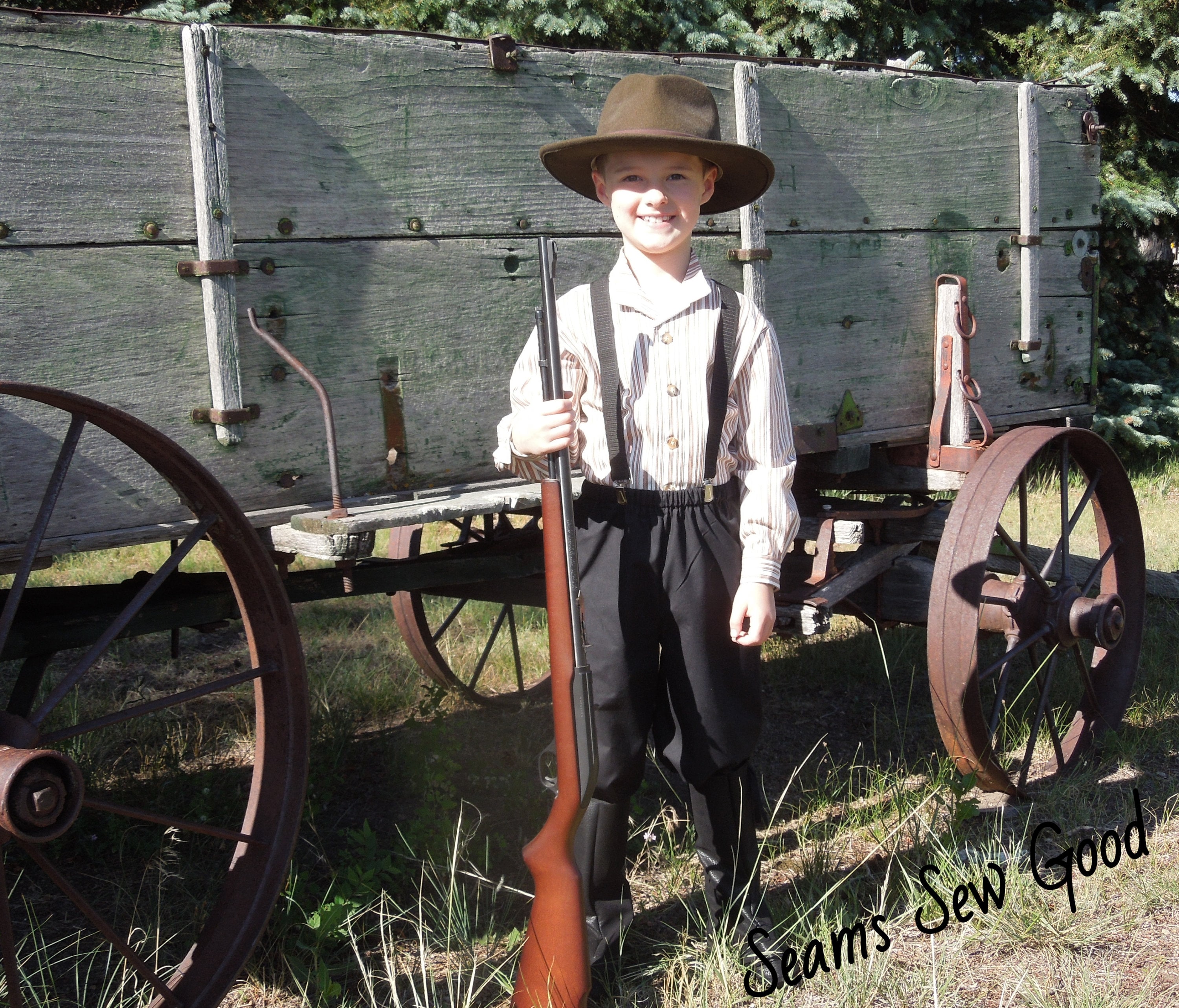 Male Pioneer CostumeBoy Pioneer Curriculum Days CostumeBoy Etsy