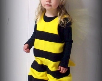 Bumble Bee Costume-Toddler Bumble Bee Costume-Boy Bumble Bee Costume-Girl Bumble Bee Costume-Bumble Bee Halloween Costume-Bumble Bee Fleece