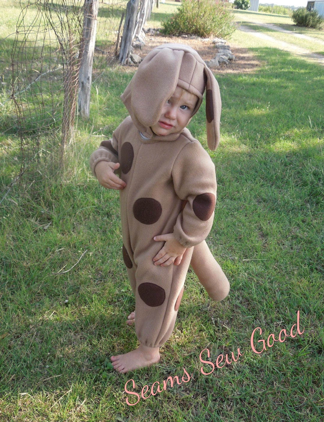 Dog Fleece CostumePuppy CostumeInfant Dog CostumeBaby Dog Etsy.de
