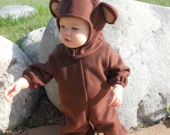 Baby Monkey Costume-Infant Monkey Costume- Baby Monkey Halloween Costume-Baby Monkey Theater Costume