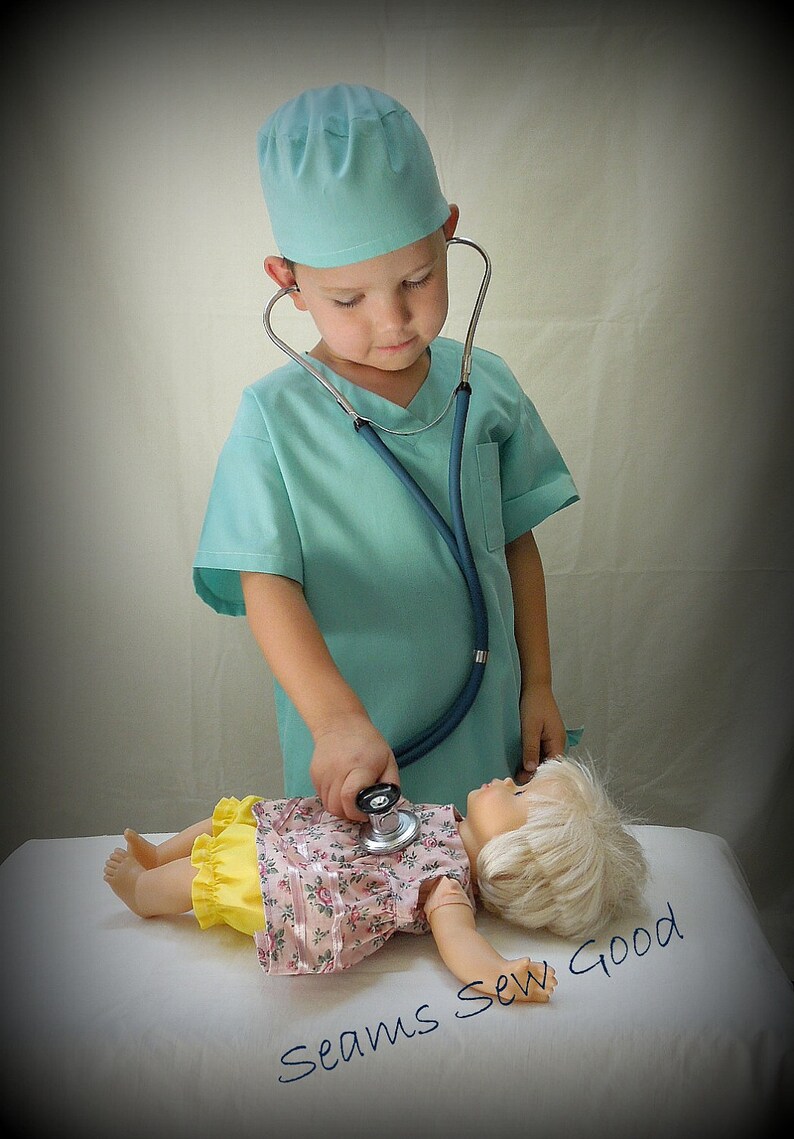 Dr Costumenurse Costumepa Costumehospital Scrubsboys Etsy