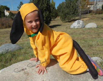 Golden Dog Costume-Golden Puppy Costume-Golden Dog Halloween Costume-Golden Dog Theater Costume