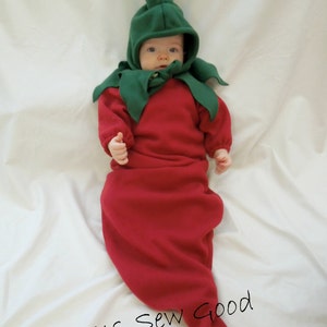 Infant Pepper Costume-Baby Pepper Costume-Baby Pepper Halloween Costume-Baby Boy Pepper Costume-Baby Girl Pepper Costume