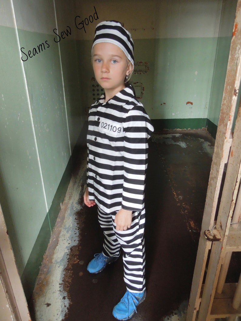 Vintage Prison CostumePrison Halloween CostumePrison Theater Etsy
