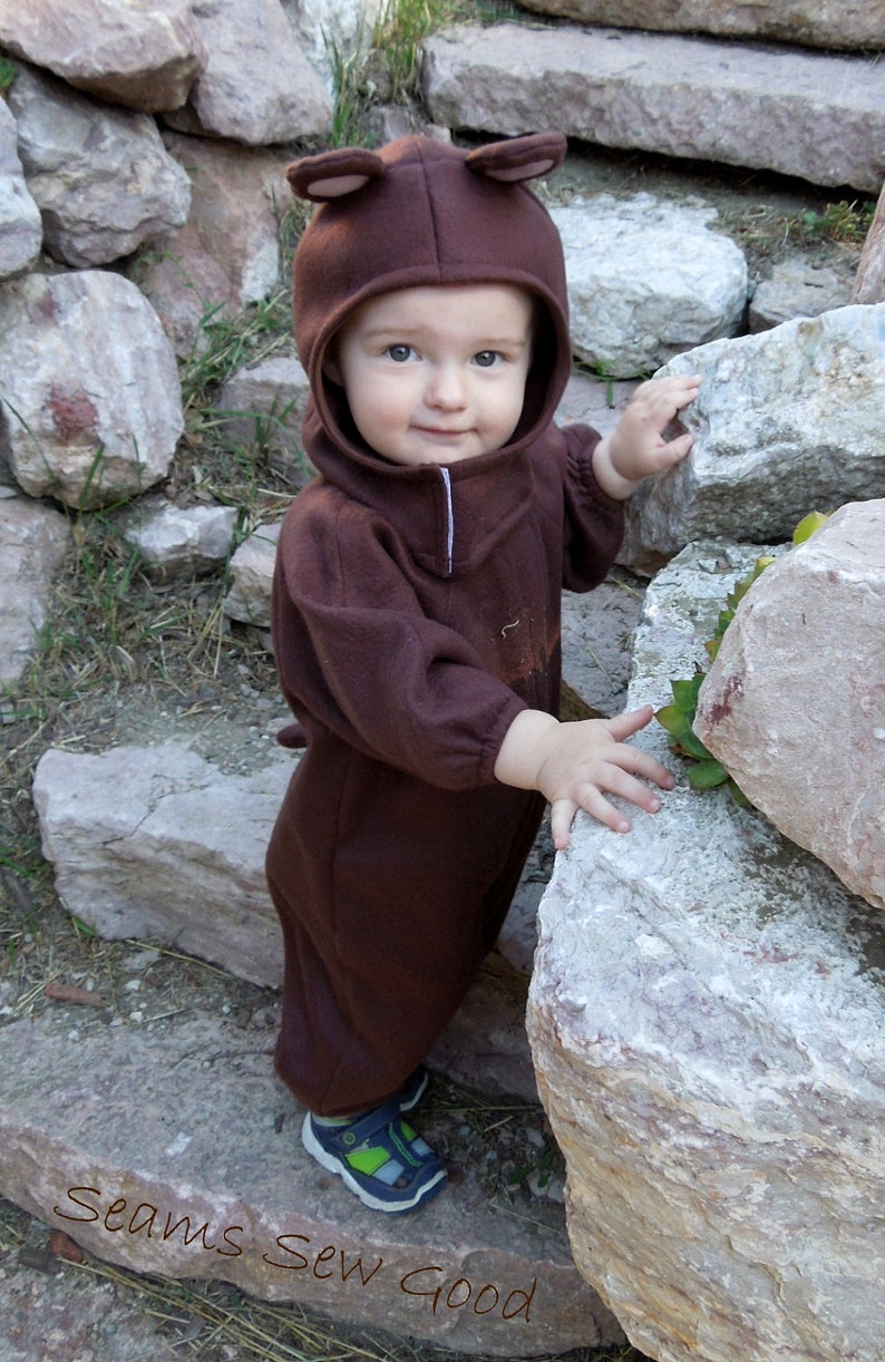 Bear Costumeinfant Bear Costumetoddler Bear Costumechild Etsy