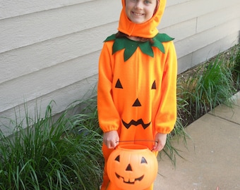 Pumpkin Costume-Child Pumpkin Costume-Infant Pumpkin Costume-Child Pumpkin Halloween Costume-Pumpkin Theater Costume